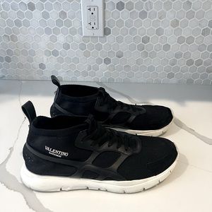 Mens Valentino Garavani Sock Trainer Sneakers Size 46